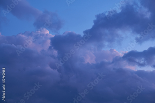 Calming Clouds at Sunset