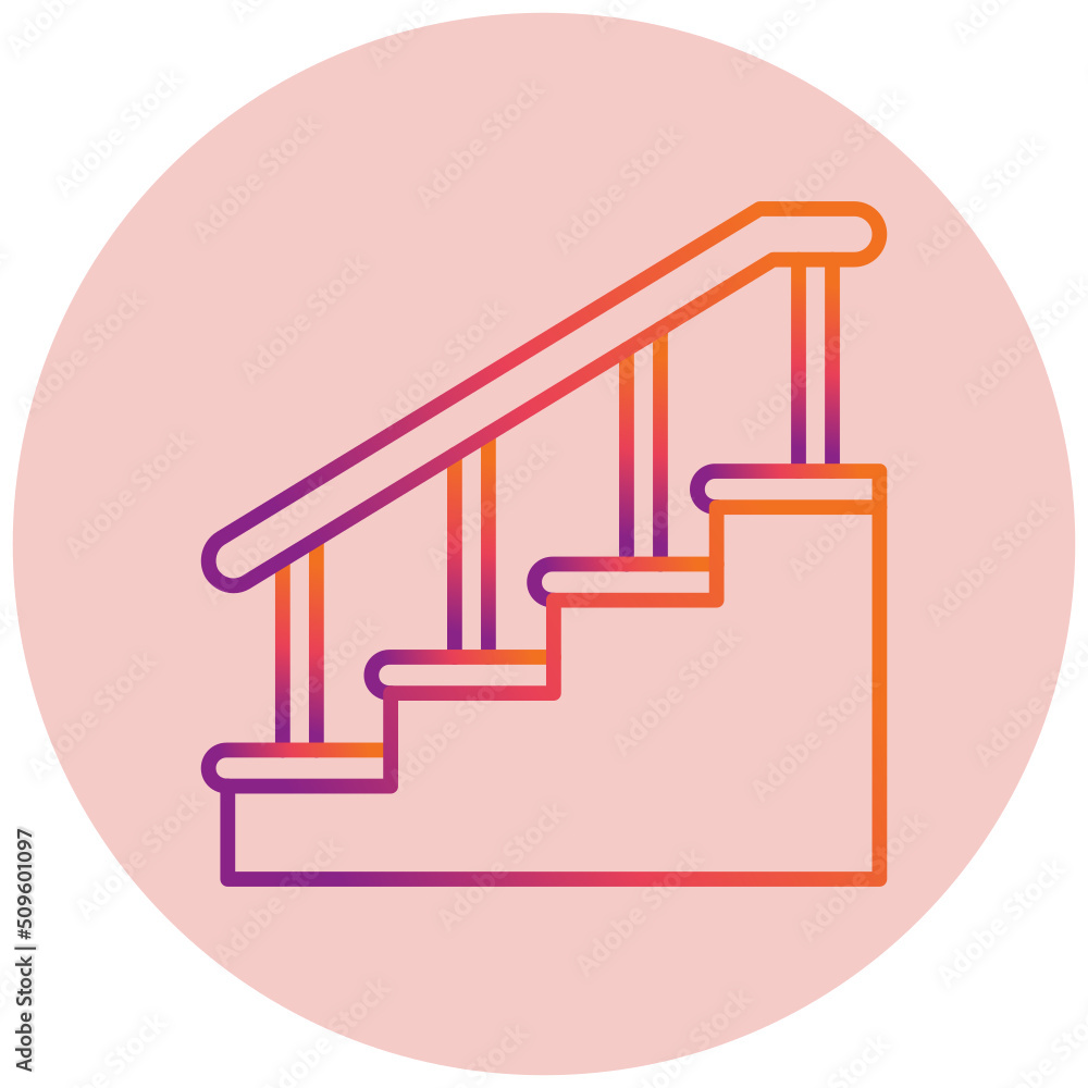 Stairs Icon Stairs Icon
