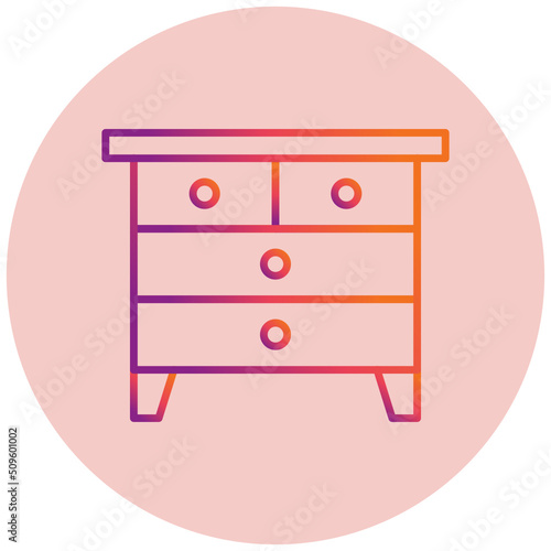Chest of Drawers Icon