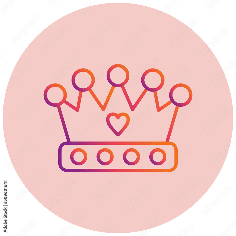 Fototapeta premium Crown Icon