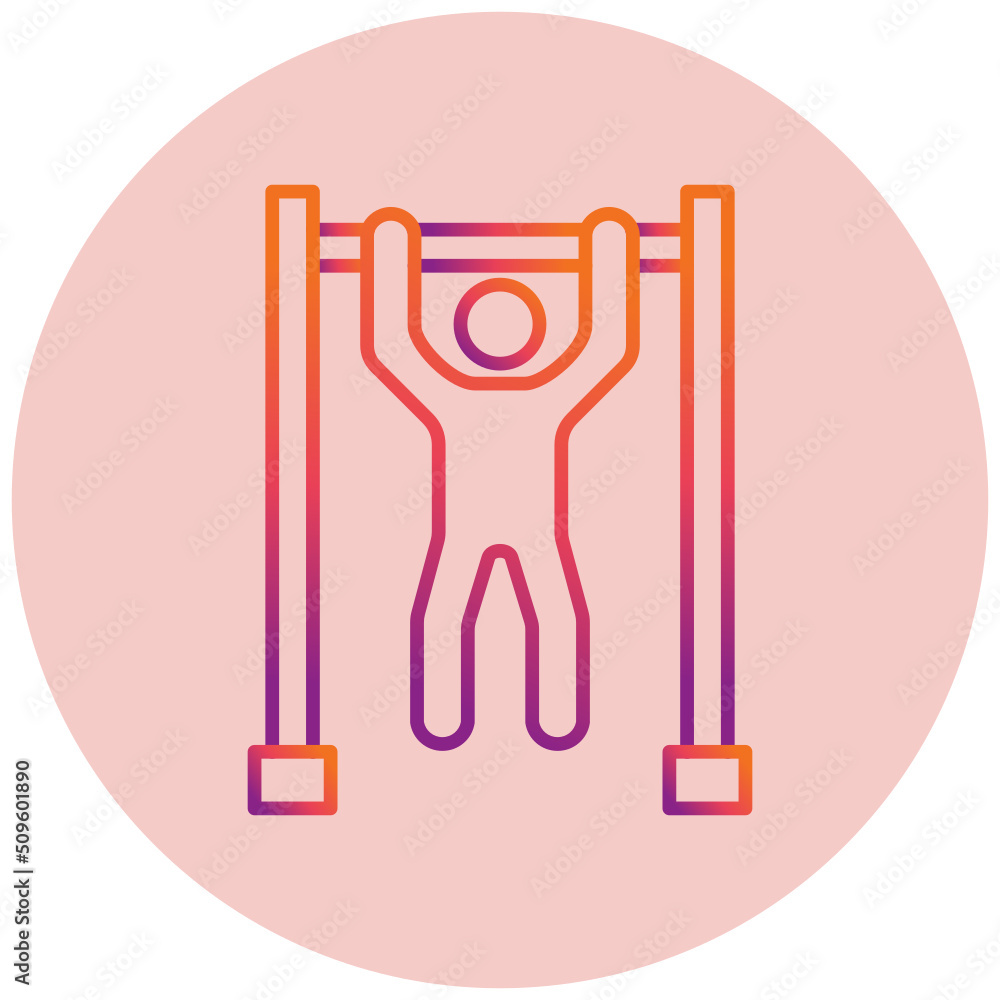 Pull Ups Icon Pull Ups Icon