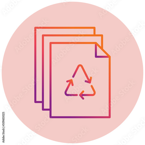Recycled Paper Icon
