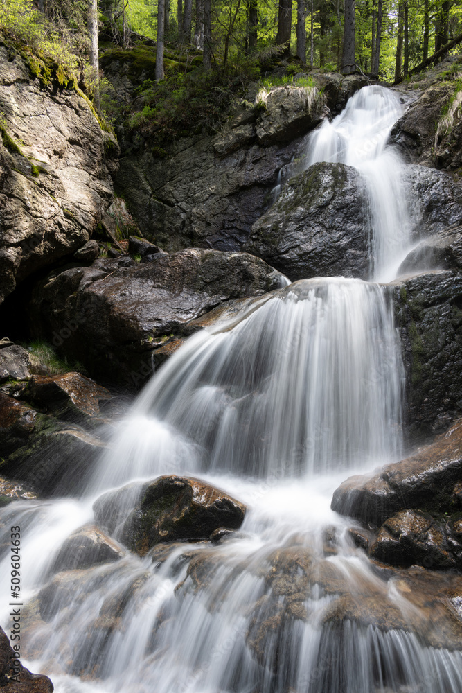 Rißloch Wasserfälle im Bayrischen Wald bei Maisdorf - Wandererlebnis