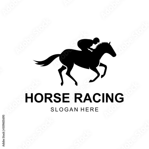 horse race logo