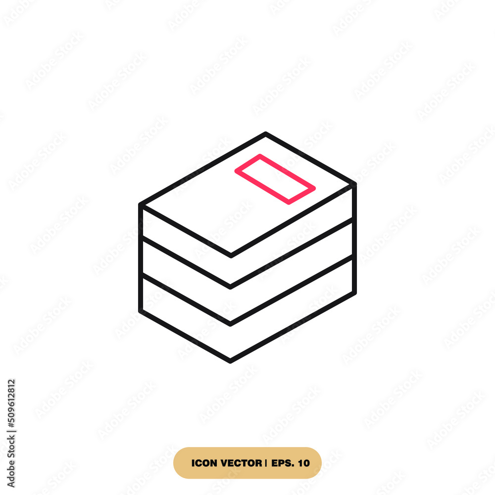 Book icons symbol vector elements for infographic web Book icons symbol vector elements for infographic web