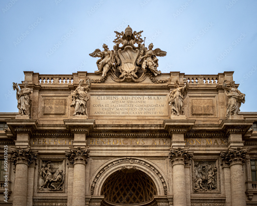 triumphal arch in Rome, Italy