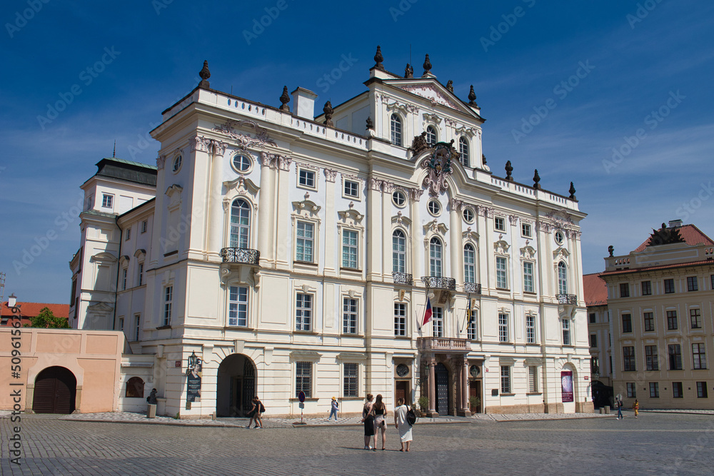 Archbishop’s Palace in Prague, Hradcany. Czech Republic. Archbishop’s Palace in Prague, Hradcany. Czech Republic.