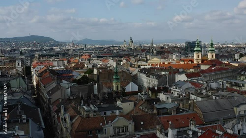 Drone Footage Flying in Budapest, Hungary