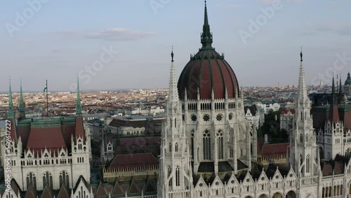 Drone Footage Flying in Budapest, Hungary