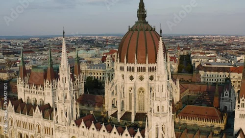 Drone Footage Flying in Budapest, Hungary