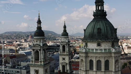 Drone Footage Flying in Budapest, Hungary