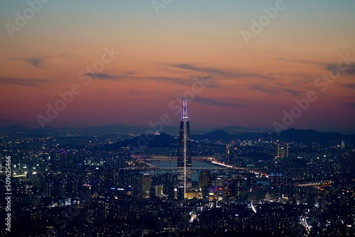                                  Lotte World tower  Republic of Korea 