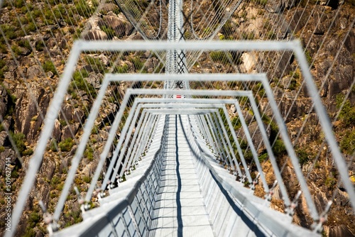 516 Arouca, the largest pedestrian suspension bridge in the world, Portugal photo