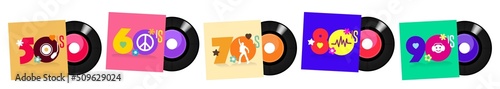 Music of fifties, sixties, seventies,  eighties and nineties