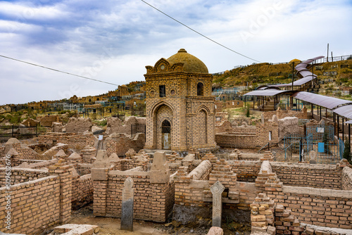 Necropolis near Nukus, Uzbekistan. photo
