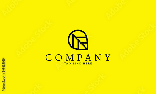 leaves vector logo design. Ecology Happy life Logotype concept icon. Vector illustration, Graphic Design Editable Design