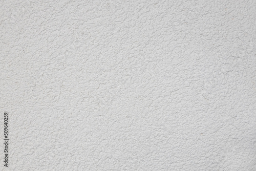 Texture of white concrete plaster. Decorative plaster. Structural wall.