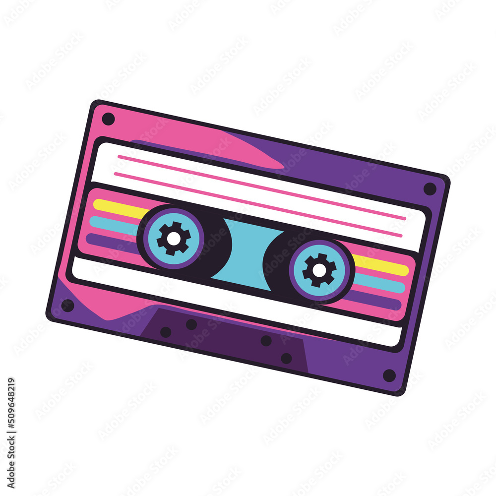 Obraz premium 90s cassette icon