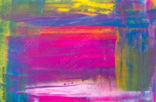 TAPIZ PINTURA CON ESPÁTULA MULTICOLOR 