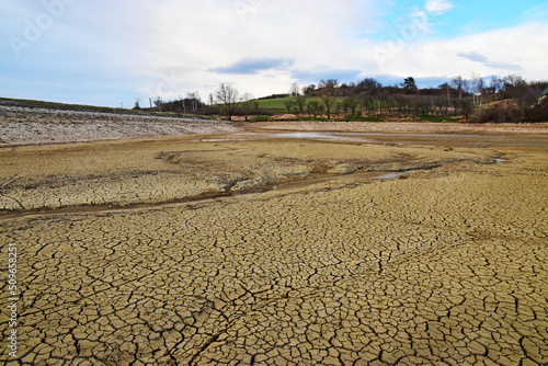 Dry landscape earth drought empty dump