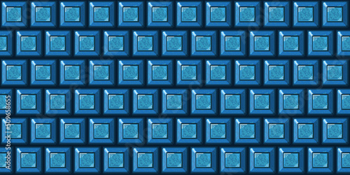 Dark black pixel mosaic abs...