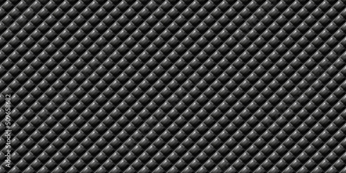 Carbon fiber background Modern dark abstract seamless texture