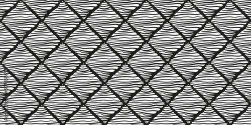 Abstract ink painting seaml...