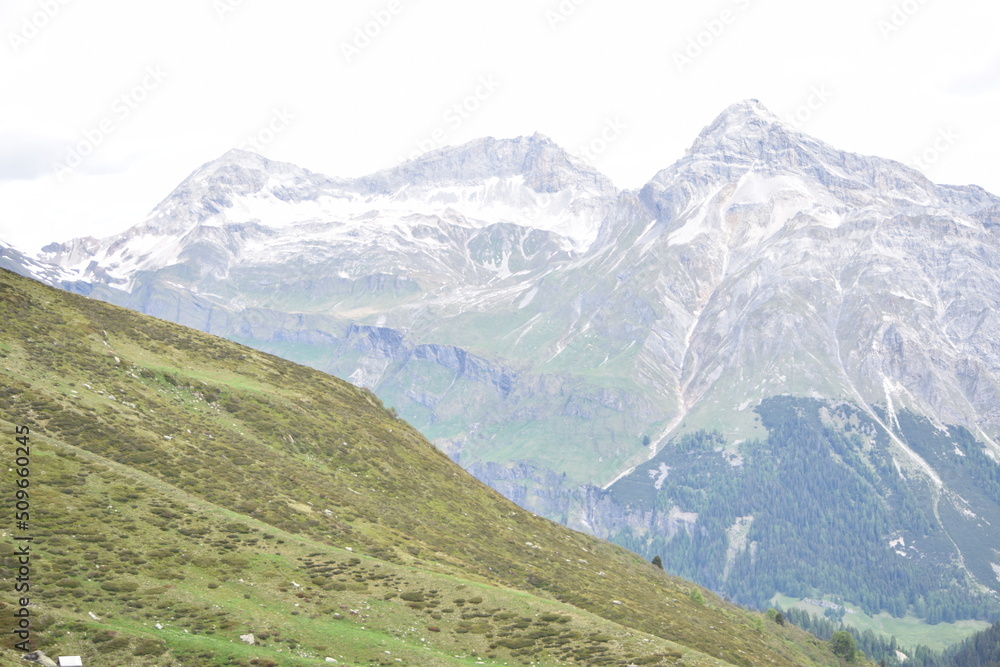 Fototapeta premium Bergpanorma