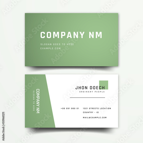 mdern business card template