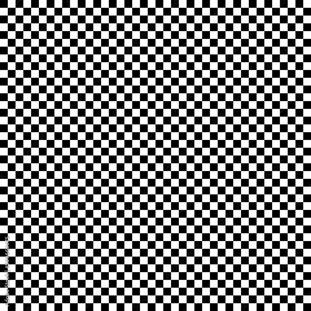 Quadriculado branco preto verificar plano de fundo sem emenda