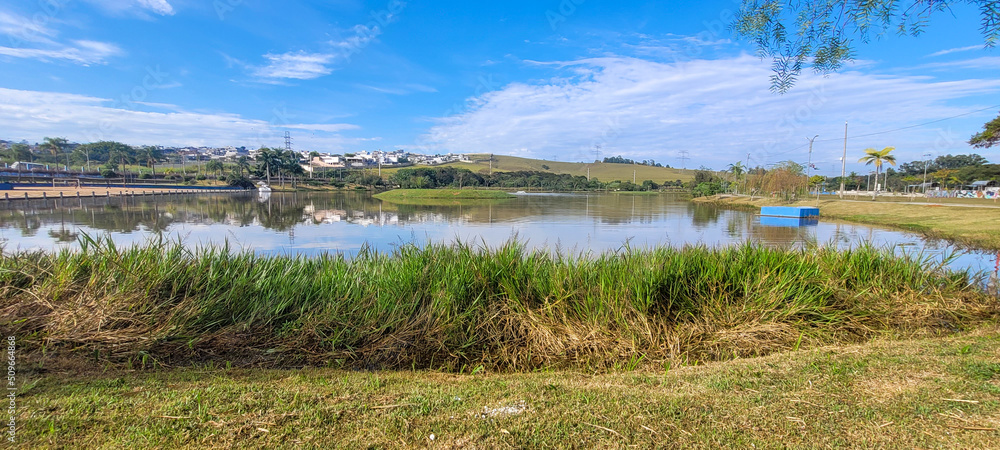 Obraz premium passeio no lago 