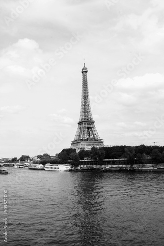 Fototapeta Naklejka Na Ścianę i Meble -  vista da Torre Eiffel - view of the Eiffel Tower
