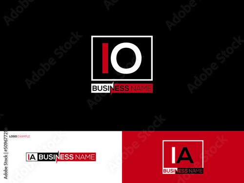 Initial IO Logo Image, Letter Io oi Logo Icon Design For Your Product Marketing