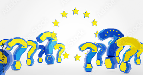 flag of European colored qu...