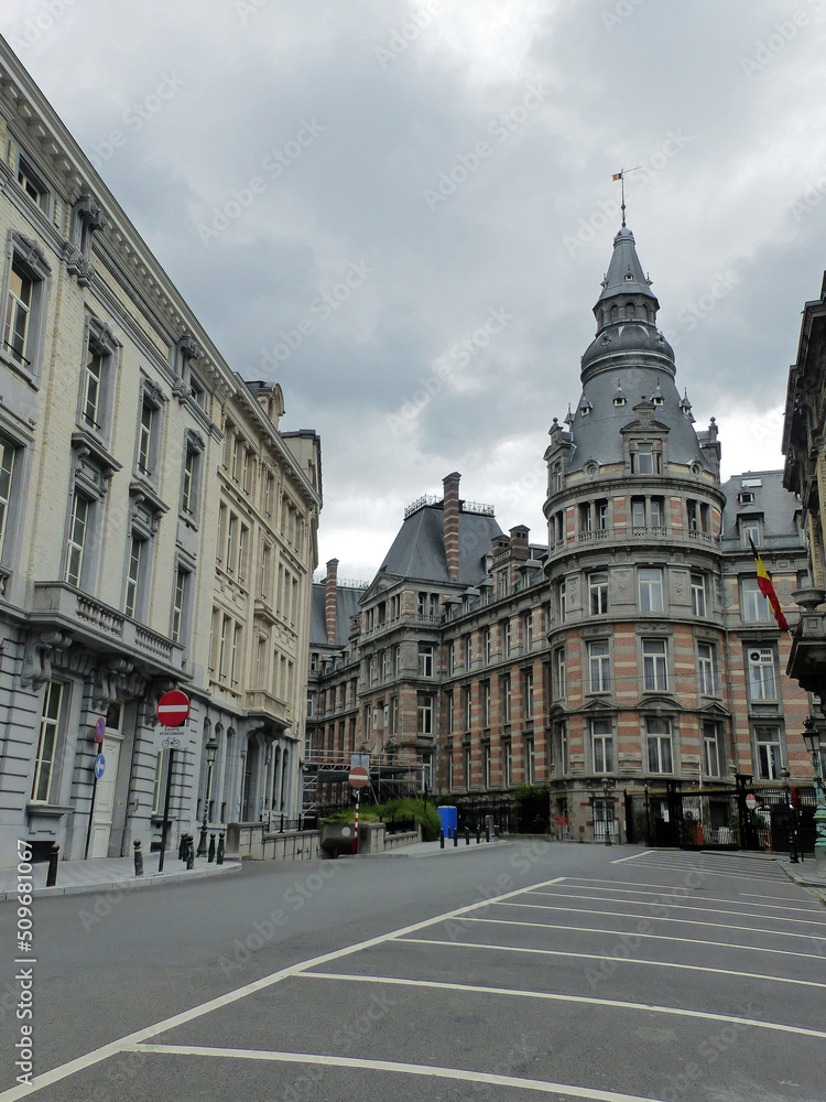 Brussels, May 2019: Visit to the beautiful city of Brussels, capital of Belgium
