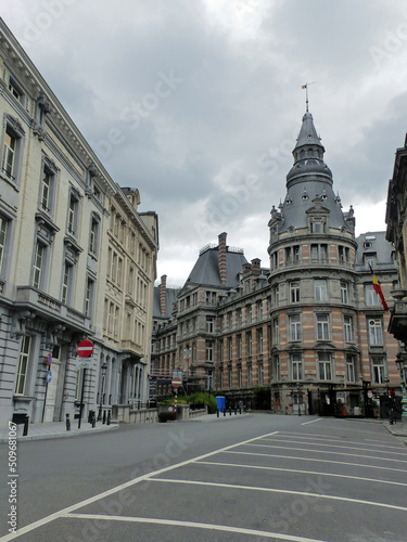 Brussels, May 2019: Visit to the beautiful city of Brussels, capital of Belgium 