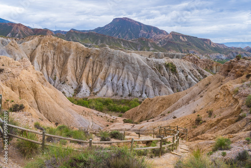 Obraz na płótnie Tabernas Desert (Almeria, Spain) w salonie