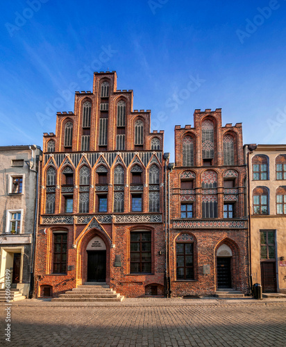 Obraz na płótnie House of Nicolaus Copernicus, Torun, Kuyavian-Pomeranian Voivodeship, Poland