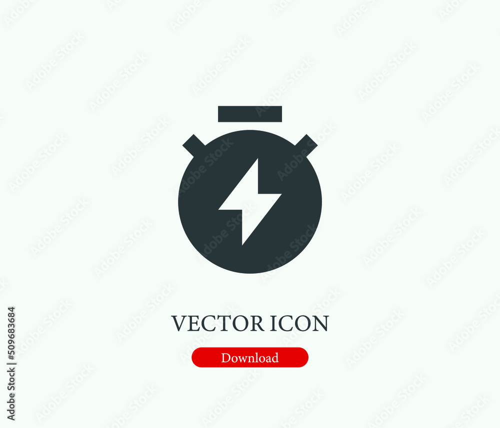 Smart vector icon. Editable stroke. Symbol in Line Art Style for Design, Presentation, Website or Mobile Apps Elements, Logo. Energy symbol illustration. Pixel vector graphics - Vector Smart vector icon. Editable stroke. Symbol in Line Art Style for Design, Presentation, Website or Mobile Apps Elements, Logo. Energy symbol illustration. Pixel vector graphics - Vector