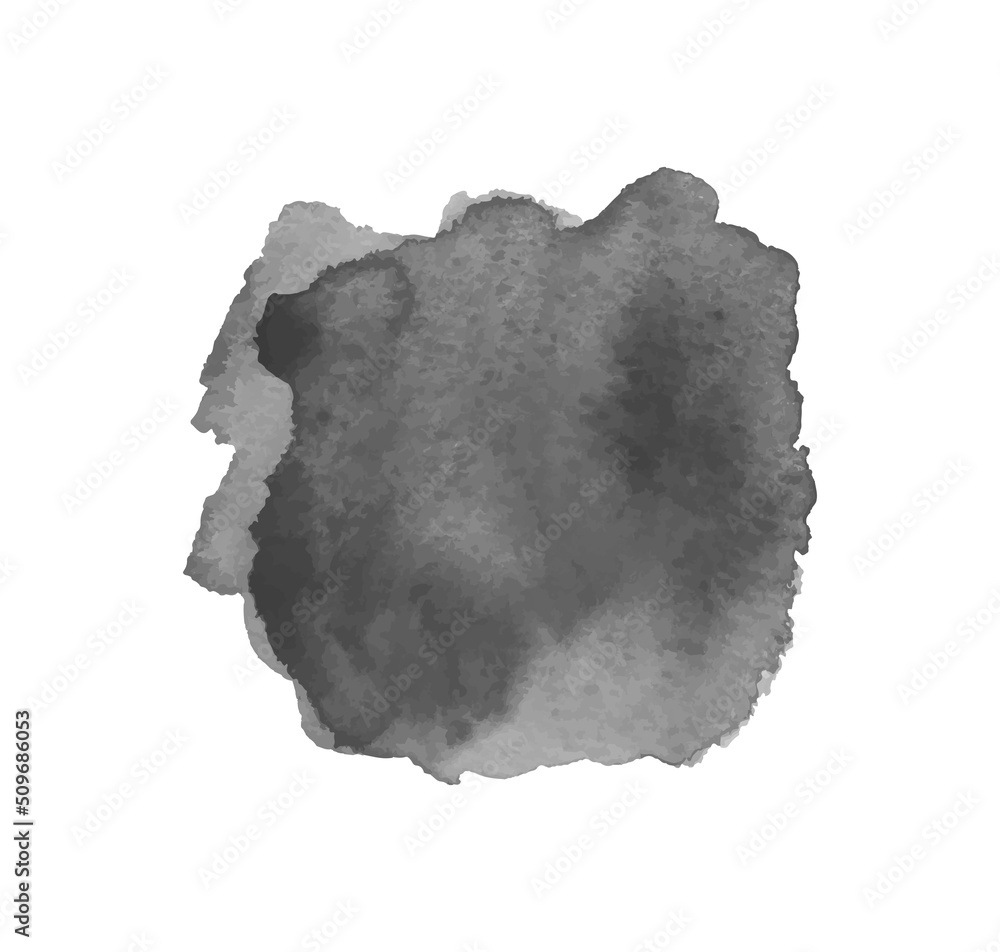 Watercolor spot on white. Hand drawn painted stain. Watercolor artwork. Art banner Watercolor spot on white. Hand drawn painted stain. Watercolor artwork. Art banner