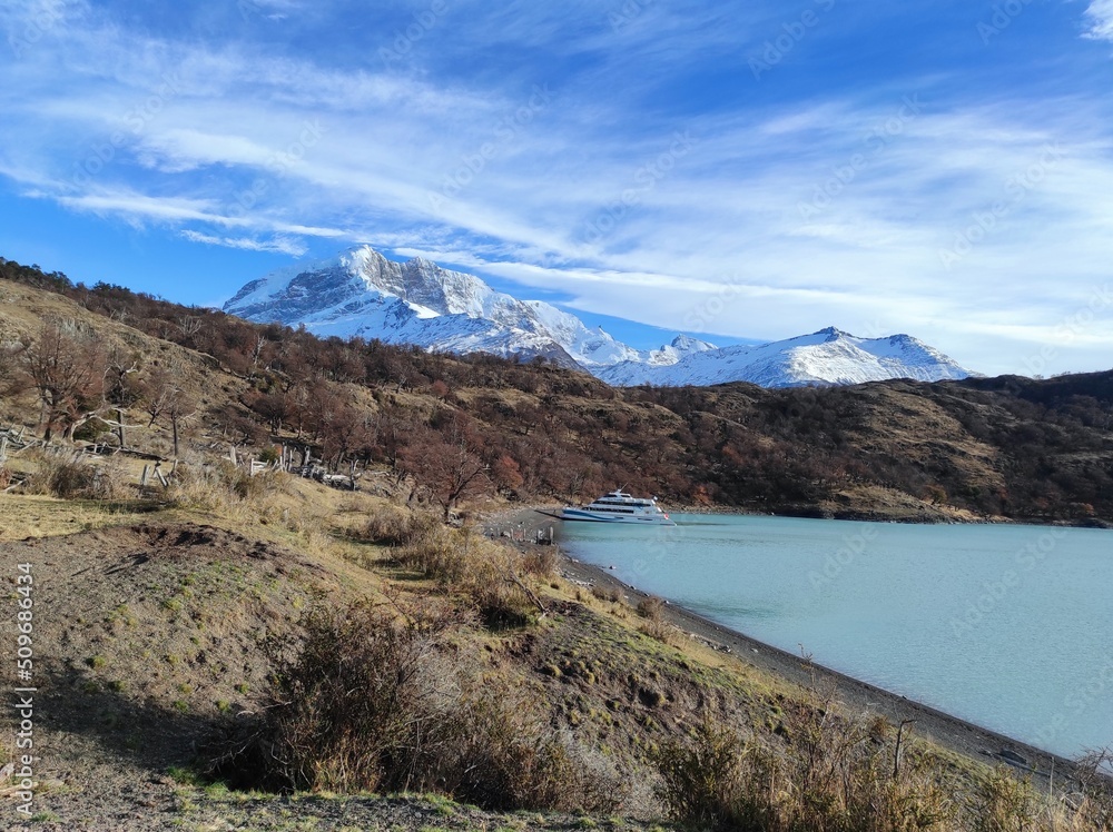 paysages de Patagonie près du glacier spegazzini, perito moreno, patagonie, El Calafate, Argentine