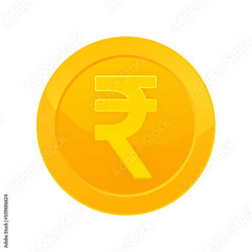 Rupee, great design for any purposes. Financial investment.