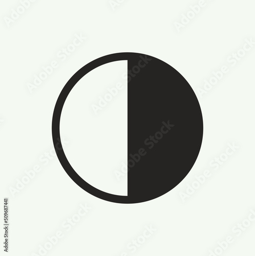 Duskborn vampire clan in flat style vector illustration.