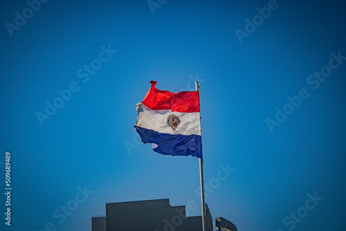 Bandera Paraguaya - Foto de Stock photo