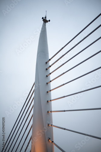 detail of a bridge