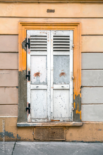 Old and beautiful ornate door