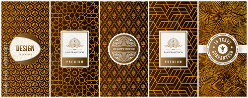 Vintage collection of design elements,labels,icon,frames, for logo,packaging,vector design of luxury products.for perfume,soap,wine, lotion Isolated