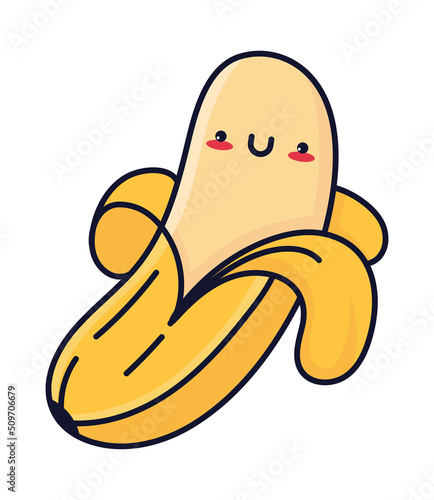 kawaii food banana