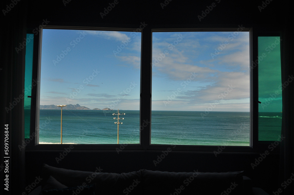 Fototapeta premium view from window