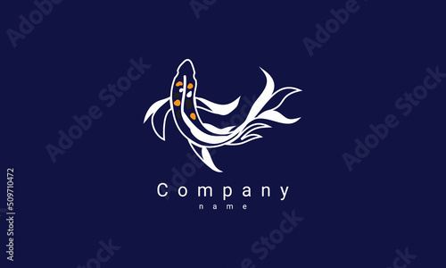 koi fish logo 